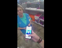 Guy pranks walmart employee 