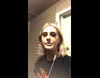 Police officers outside girls house bold 