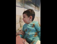 KaleSaladIG - Baby blue onesie say first words