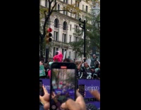 WNBA champions celebrates dance on the street part 2