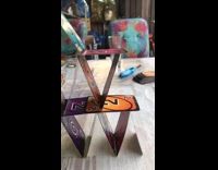 Uno card tower missing piece on side