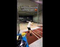 Collab Clips MPUGC2 - Man at batting cage did not swing