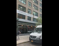 Office advertisement has tagline about getting away from kids 