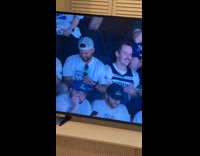 [third party] Man at timberwolves game seen snorting drugs on tv