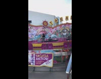 Guy stands up in fair ride dangerous