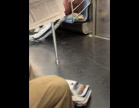 White car drifts around the train