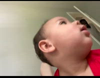 Baby turns but fell down the bed