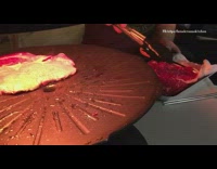 ASMR home grilled korean bbq large meat