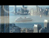 Collab winy - Disney cruise turning on Hudson river 