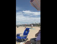 Woman bikini beach hat photo shoot beach