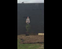 Guy meditate pose above tree 