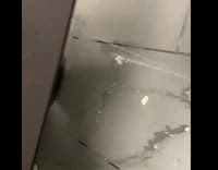 Man pranks people with piss under the stall