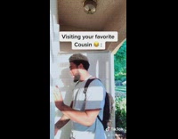 Visiting your favorite cousin white shirt guy 