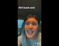 Guy warns not to flirt with him 