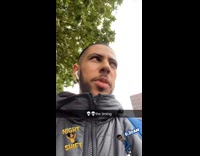 Collab PubityPets - Man in Predicament Shows Motivation painted on Silo