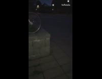 Kid on white bike rides off wall and faceplants 