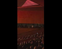 Guy dances during christmas show concert 