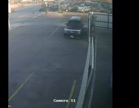 Man rides motorcycle and slipped on road