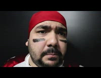 Football player gives pregame speech to team and takes it too seriously