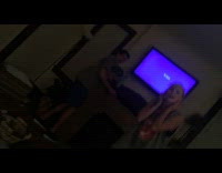 Girl screams as other girl peels off face mask