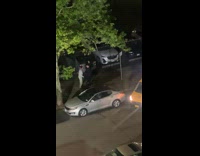 Collab winy - People argue about parking space street night