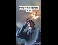 White nike hat guy vodka US canada 