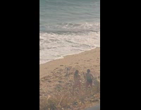 Three woman bikini dance tiktok sunset beach Part 3