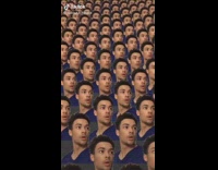 Guy blue shirt with hat on class clown 