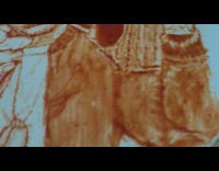 Slim Shady Art Made out of Ketchup 