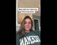 Girl shows videos of mom WAP dance 