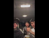 Three guys in car McDonalds Sprite taste test 