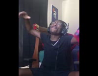 Guy plays NBA 2k20 basketball video game and gets angry at friends