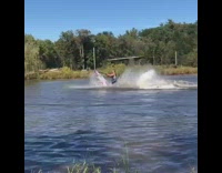 Jet ski trick fail