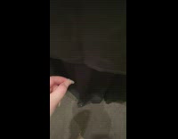 Fluff from the sofa pulled and returns back