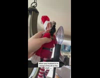 Collab Clips mpugc - Elf toy face burned on light bulb