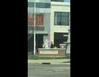 Unicorn costume photo shoot monument park