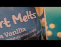 Peeps-shaped freeze-dried yogurt piece found and placed on the shelf