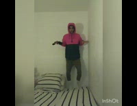 Pink black jacket guy edits jumps