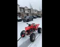 Collab ClipsIG - Car Slides Down on Slippery Slope 