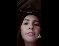 Collab BitchMP - Girl in drive thru at mcDonalds ordering a mcchicken worker tells her no