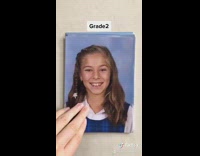 Girl same shirt color style school