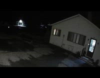 Person wear cloak at night then vanish