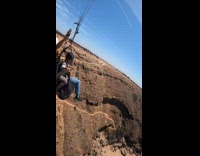 Paragliding video over the coast of Rabat