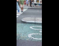 Four men moves sofa on the bike