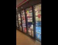 ID verification required to open alcohol fridge