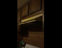 Loud noise come from kitchen stove ventilation