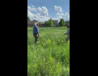 Large man blue polo holds wine grass pictorial Part 2