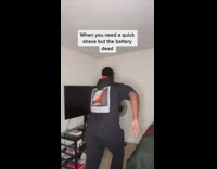 Guy in black hoodie walking around room