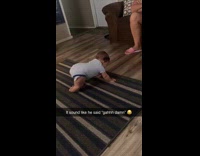 Collab BitchMP - Baby trying to walk gah damn 