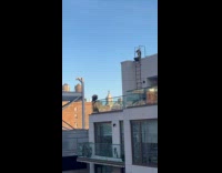 Collab IITW - Woman takes picture on top of ladder